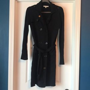 Black knit Cabi long jacket